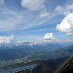 Flugwegposition um 14:10:49: Aufgenommen in der Nähe von Gemeinde Brandberg, 6290, Österreich in 3070 Meter